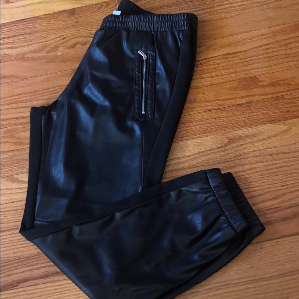 Leather pants